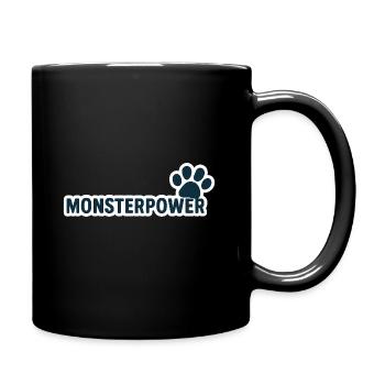 Puissance monstrueuse - Mug uni - noir - Droite