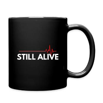 Still Alive - Full Colour Mug - black - Right
