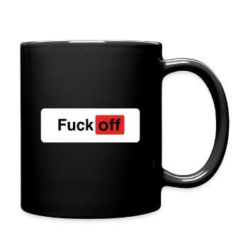 Fuck Off Hub - Full Colour Mug - black - Right