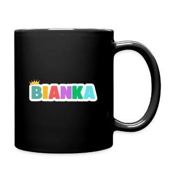 Bianka! Personnalisable - Mug uni - noir - Droite