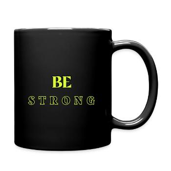 Be Strong 5 - Mug uni - noir - Droite