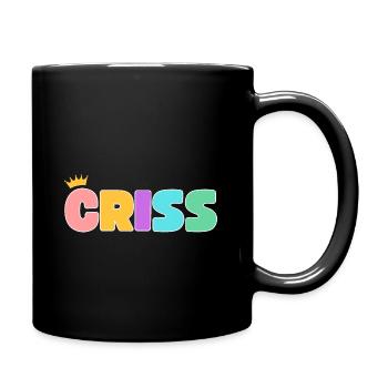 Criss! Personnalisable - Mug uni - noir - Droite