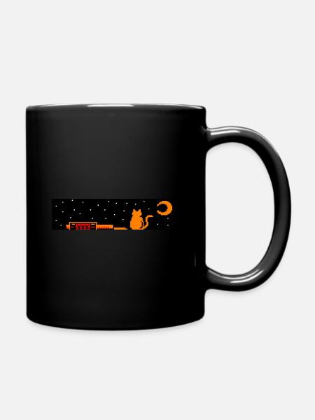 Japan out of order Trainstation - Full Colour Mug - black
