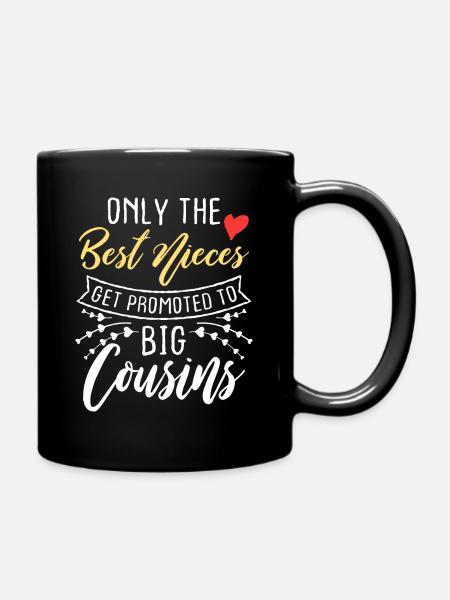 Seules les meilleures pièces sont promues aux grands cousins - Mug uni - noir