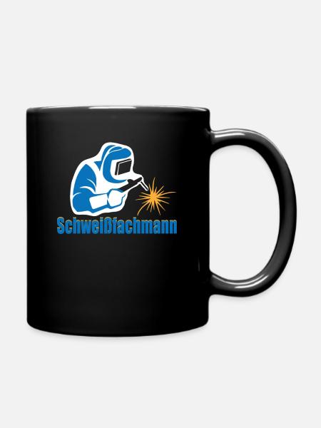 Welding specialist / welding master - professional welder - Full Colour Mug - black