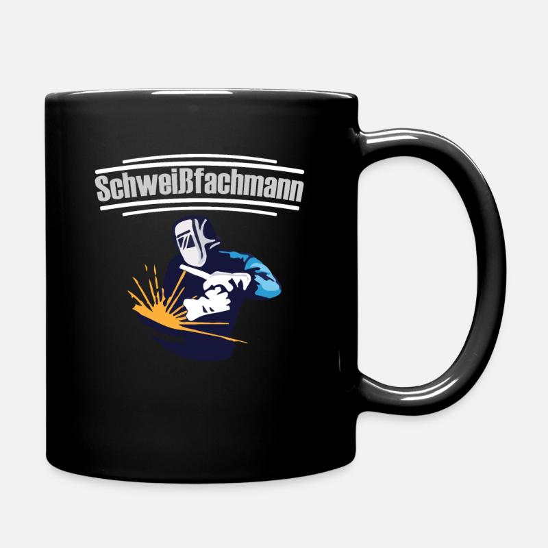 Welding specialist - welding master - professional welder - Full Colour Mug - black