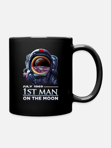 Astronaute 1969 premier homme sur la lune - DK Studio - Mug uni - noir