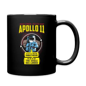 Moon Landing Apollo 11 Tranquility Transmission - Mug uni - noir - Droite