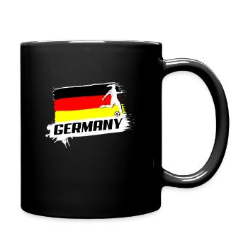 Football féminin 2019  - Mug uni - noir - Droite