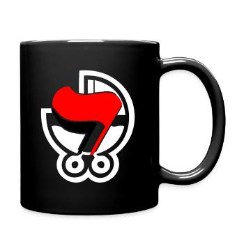 ANTIFA - Full Colour Mug - black - Right