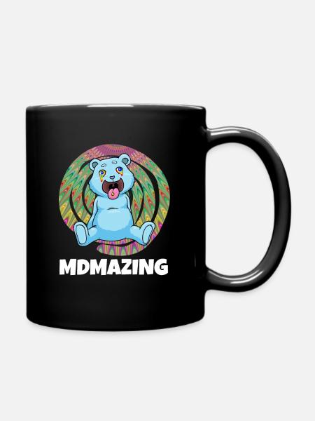 MDMA - Tasse einfarbig - Schwarz