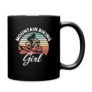 Vtt Fille VTT Cadeau pour les femmes - Mug uni - noir - Droite