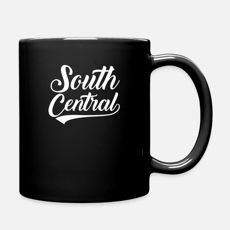 South Central Los Angeles Straße LA Slauson - Tasse einfarbig - Schwarz