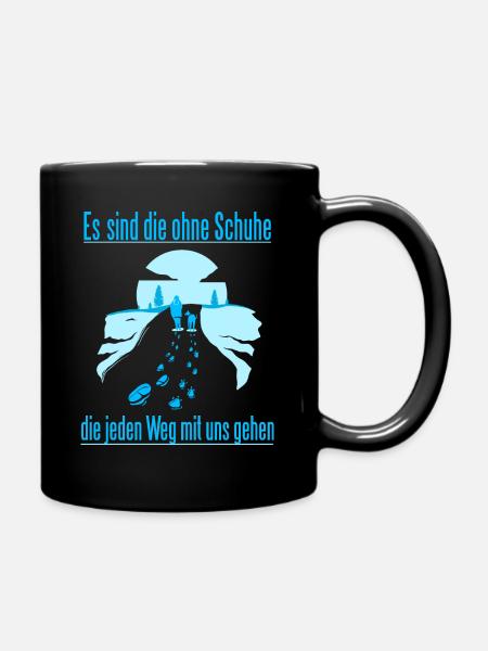 Hund Spazieren gehen Schöner Spruch Hundetrainer - Tasse einfarbig - Schwarz