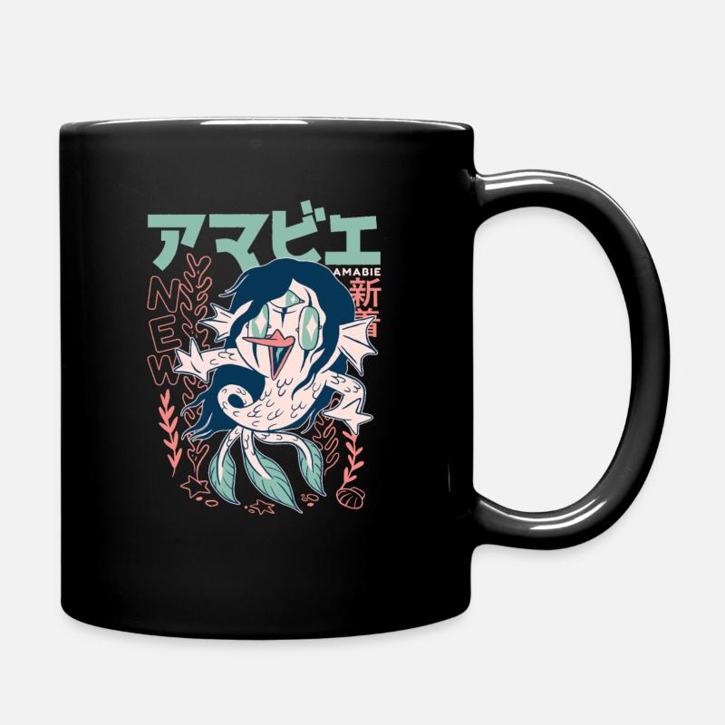 Manga - Tasse einfarbig - Schwarz