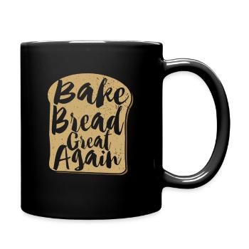 Pain véritable Cuisson hobby Boulangers de pâtes - Mug uni - noir - Droite