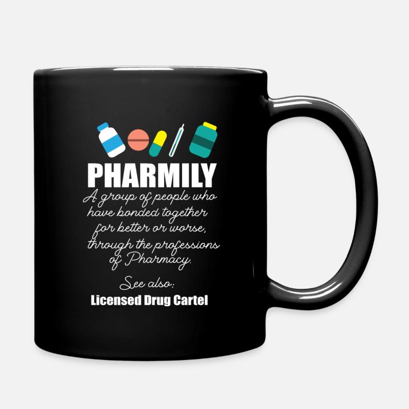 Pharma Médicaments Pharmily - Mug uni - noir