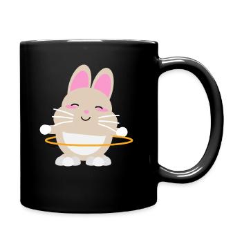 Hulahoop - Tasse einfarbig - Schwarz - Rechts