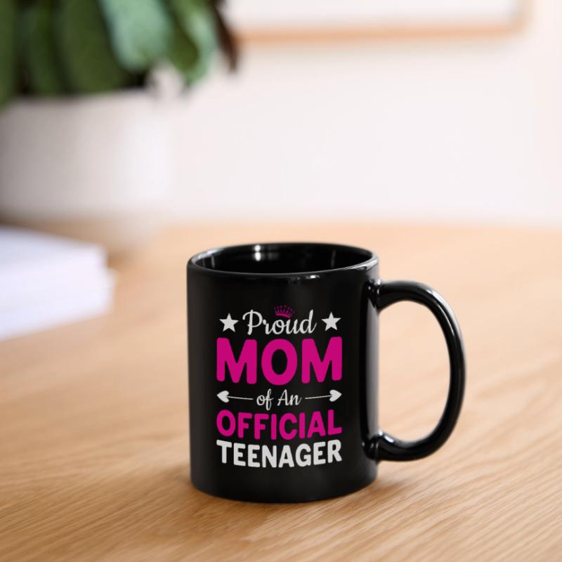 Stolze Mutter eines Teenagers | Muttertag Tasse einfarbig
