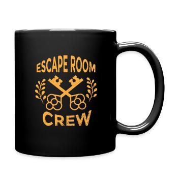 Escape Room Rätzel Room Escape Team - Full Colour Mug - black - Right