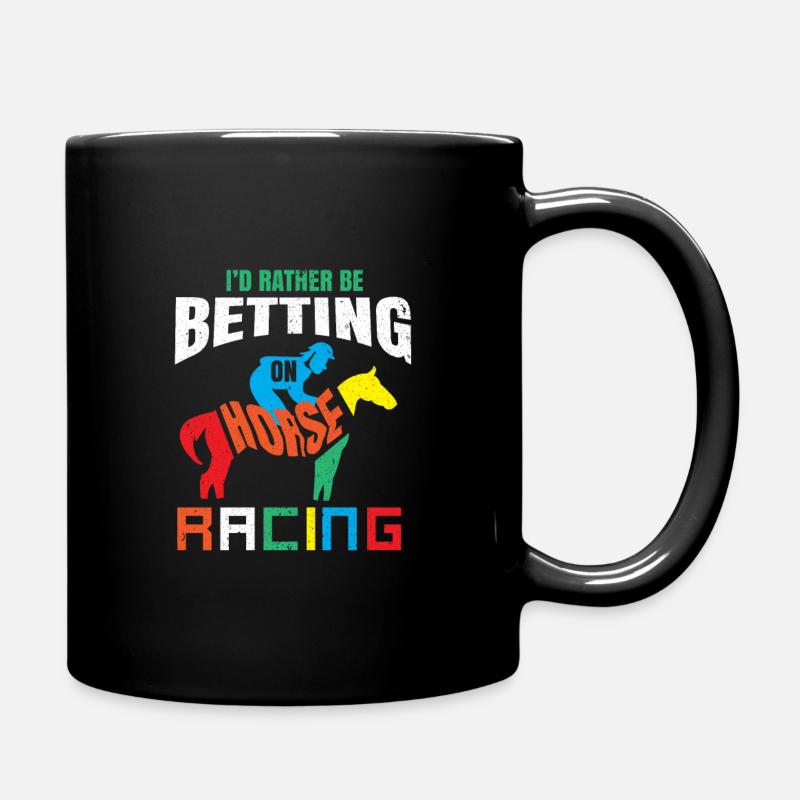 Courses hippiques Hippodromes - Mug uni - noir