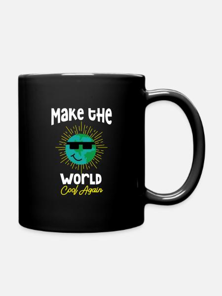 Protection du climat Protection du climat Protection de la nature Protection de la nature - Mug uni - noir
