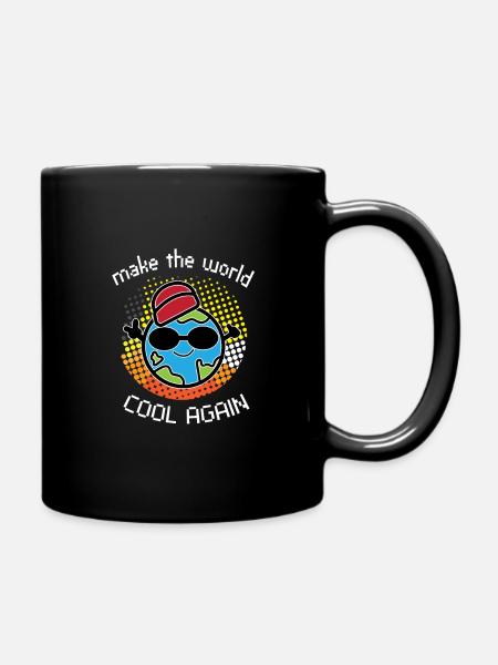 Protection du climat Protection du climat Protection de la nature Protection de la nature - Mug uni - noir