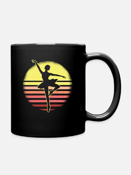 Ballerine Ballet Danseur mode Danse Cadeau - Mug uni - noir