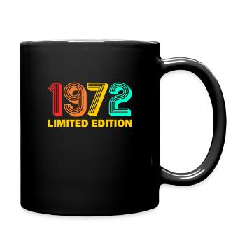 1972 limited Edition Birth Year 1972 Gift - Full Colour Mug - black - Right
