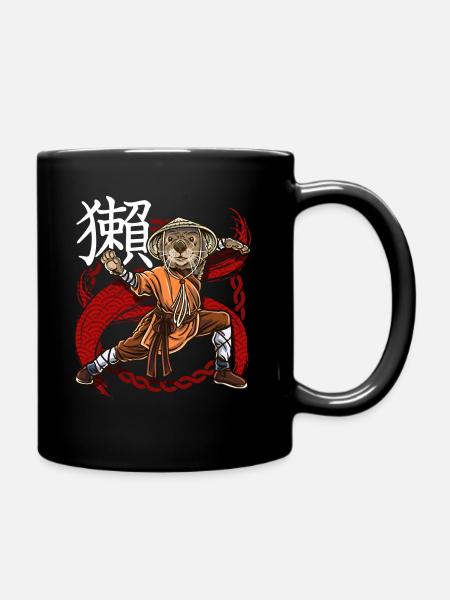 Les donjons du moine Otter - Mug uni - noir