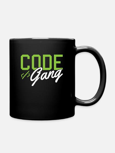 Hacking Programmer Hacker Code Coding Cadeau - Mug uni - noir