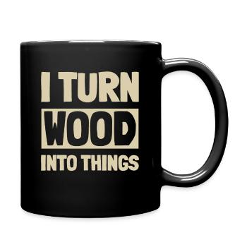 Artisan Scie Outil Bois Menuisier Rénovation - Mug uni - noir - Droite
