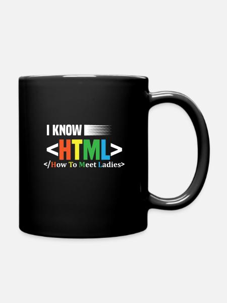 Code Encodage Codeur Codage Informaticien - Mug uni - noir