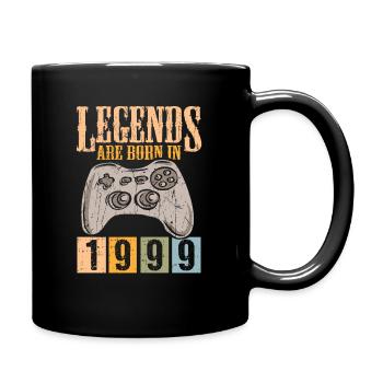 Birthday 1999 99 Gaming Retro Vintage Gift - Full Colour Mug - black - Right
