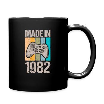 Anniversaire 1982 82 Gaming Retro Vintage Cadeau - Mug uni - noir - Droite