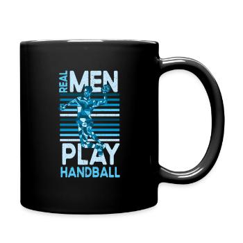 Handball HandballEur Ball Sport - Mug uni - noir - Droite