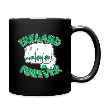 St Paddys St Patricksday St Patrick Day - Full Colour Mug - black - Right