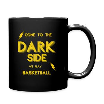 Gift basketball basketball funny sport passion - Full Colour Mug - black - Right