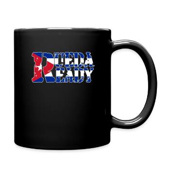 Salsa Rueda de Casino Drapeau Cuba Rueda Ready - Mug uni - noir - Droite
