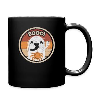 Ghost Costume Ghost Halloween Ghost - Full Colour Mug - black - Right
