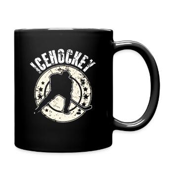 Eishockey Ice Hockey - Full Colour Mug - black - Right