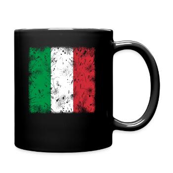 Italie - Mug uni - noir - Droite
