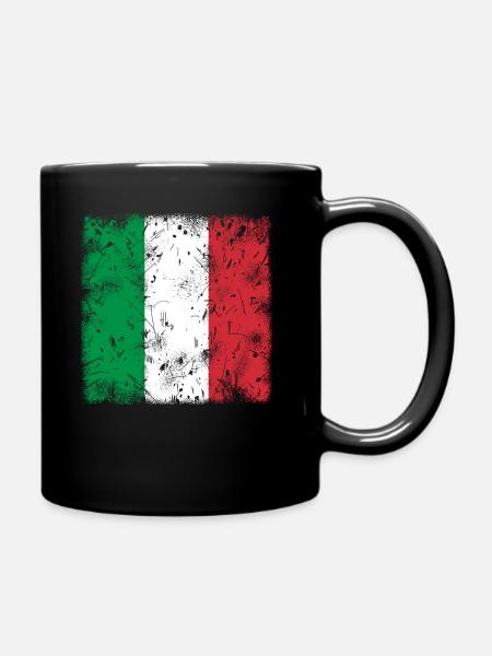 Italie - Mug uni - noir
