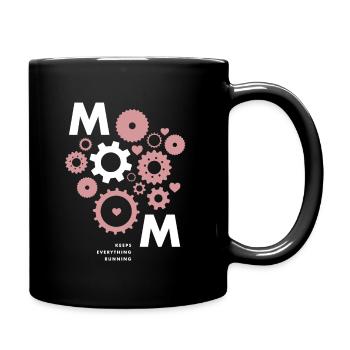 Maman - fait fonctionner tout - Mug uni - noir - Droite