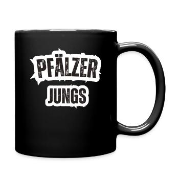 Garçons du Palatinat - Mug uni - noir - Droite