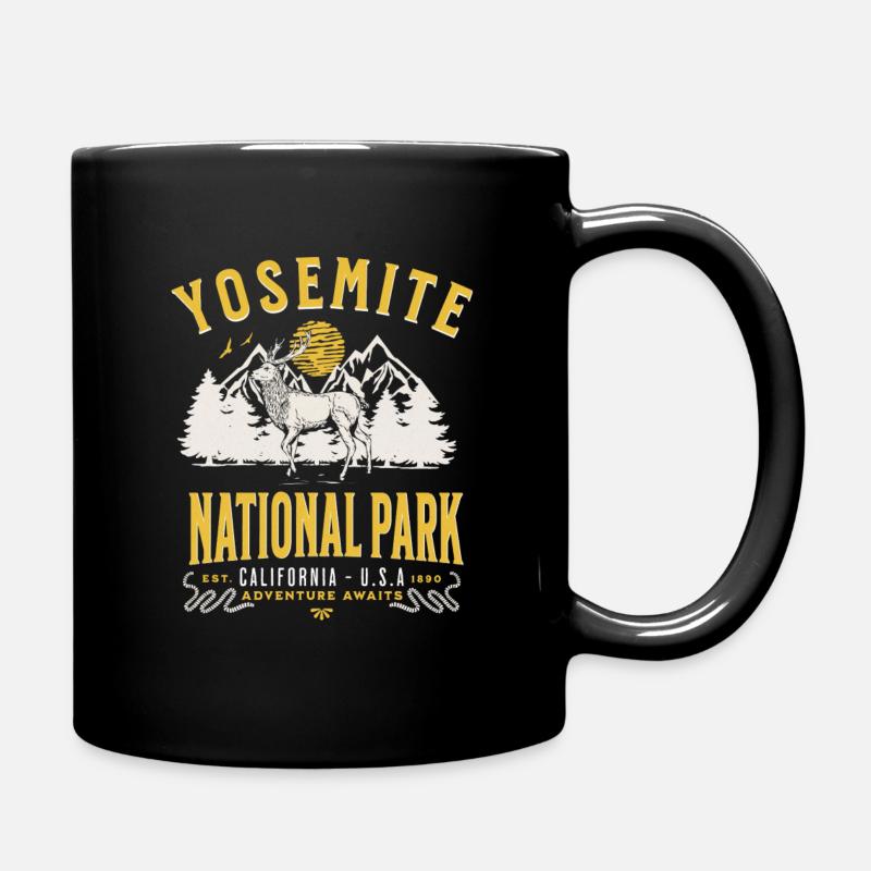 Parc national de Yosemite, Californie - Mug uni - noir