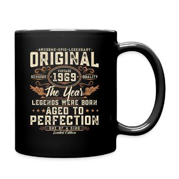 Original 1969 Vintage Born Cadeau d’anniversaire - Mug uni - noir - Droite