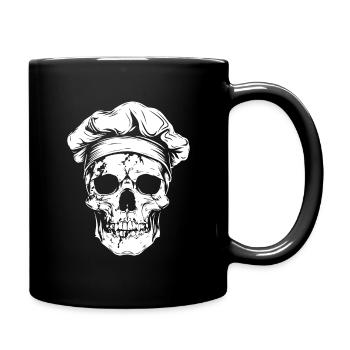 Koch Skull Chef - Mug uni - noir - Droite