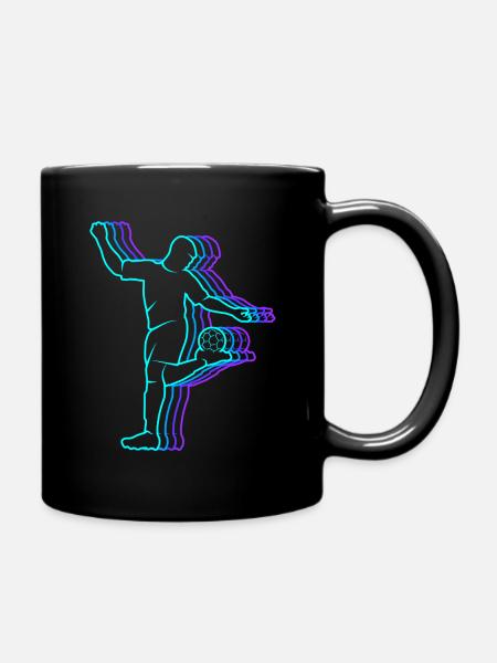 Football vintage enfants football hommes football - Mug uni - noir