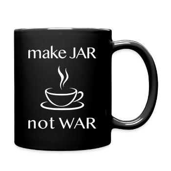 Make JAR not WAR - IT - Programmierer - Software - Tasse einfarbig - Schwarz - Rechts